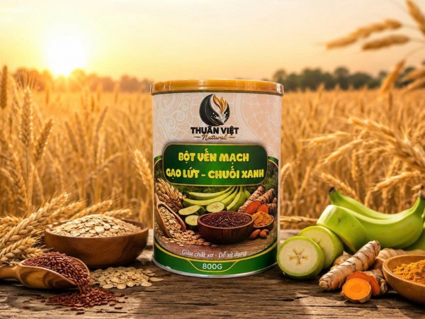 BỘT YẾN MẠCH GẠO LỨC - CHUỐI XANH
